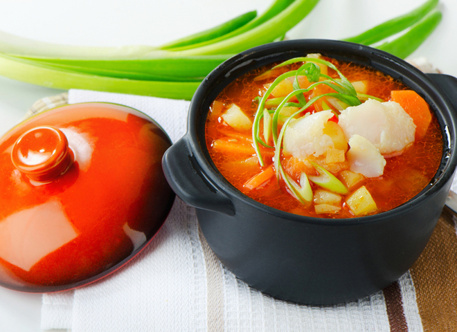 рибний суп: рецепт легкої пісної страви з овочами