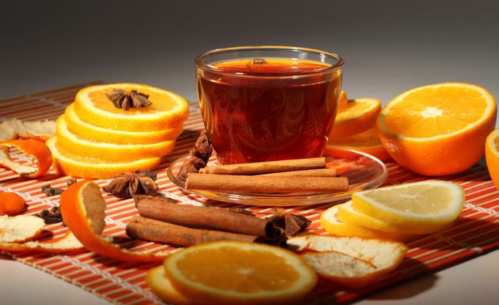 марокканський м'ятний чай із корицею
