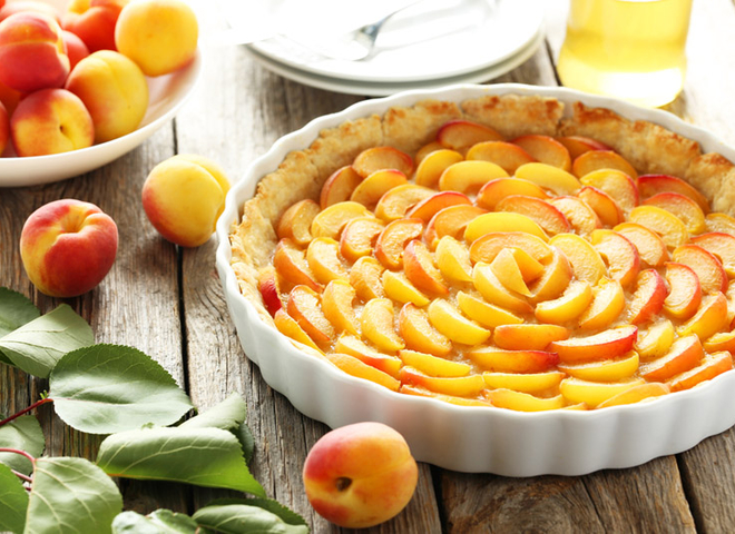 пиріг з абрикосами: рецепт абрикосової троянди
