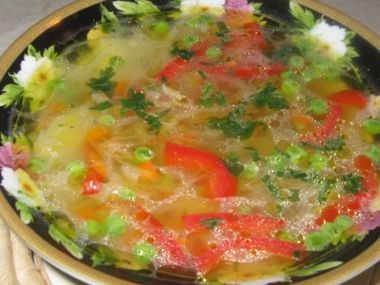 Простий овочевий суп