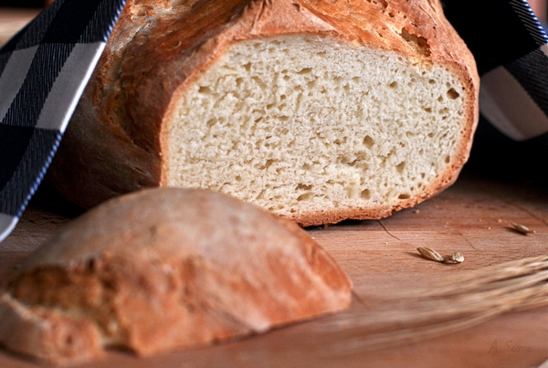 білий хліб на соді