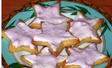 пісочне печиво з суфле "ранкова зоря"
