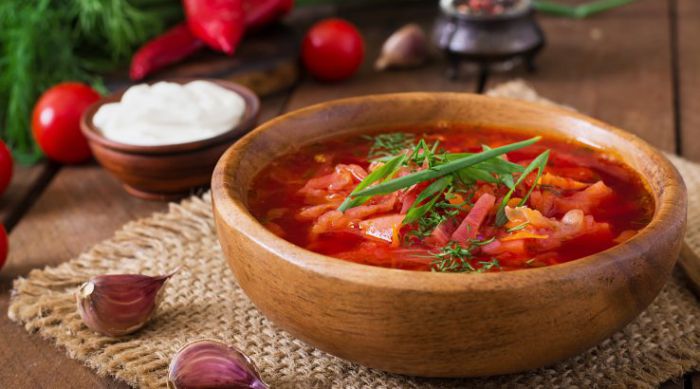 Флотський борщ з квашеною капустою