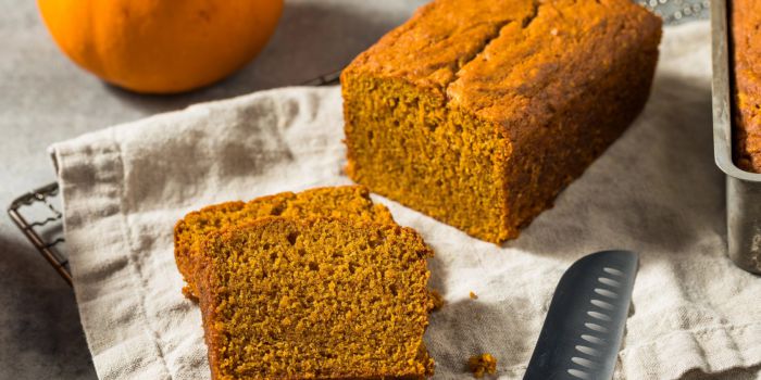 Низькокалорійний гарбузовий хліб — рецепт випічки без глютену
