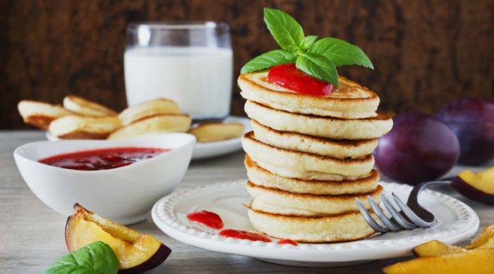 Ніжні сирні оладки з рисовим борошном
